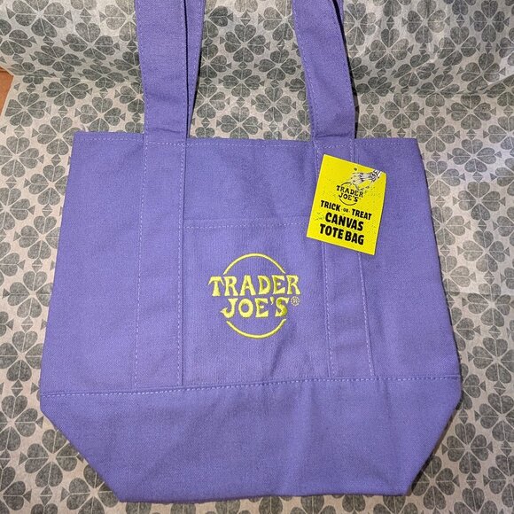 4 NWT Trader Joe's Trick or Treat Mini Totes - Picture 5 of 5
